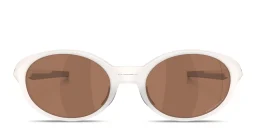 Shop Oakley Eye Jacket™ Redux Oval Sunglasses in White online.