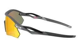 Shop Oakley Radar® Plate Unisex Half-Rim Rectangle Sunglasses in Black online.