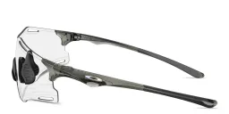 Shop Oakley Cybr Zero Unisex Rimless Rectangle Sunglasses in Grey online.