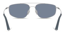Shop OLIVER PEOPLES Unisex Aviator Sunglasses in Silver online.