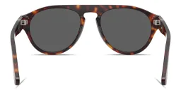 Shop PERSOL Arrow Emblem Unisex Aviator Sunglasses in Havana online.