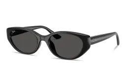 Shop Ray-Ban Logo Signature Unisex Pillow Sunglasses in Black online.