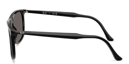 Shop Ray-Ban Logo Signature Unisex Rectangle Sunglasses in Black online.