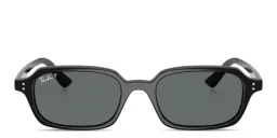 Shop Ray-Ban Zuri Unisex Pillow Sunglasses in Black online.