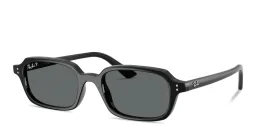Shop Ray-Ban Zuri Unisex Pillow Sunglasses in Black online.