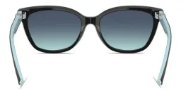 Shop TIFFANY Tiffany T Cat-Eye Sunglasses in Black online.