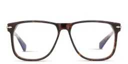 Shop JACQUES MARIE MAGE Kirkland Unisex Wide Square Eyeglasses in Tortoise online.