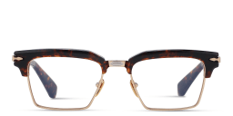 Shop JACQUES MARIE MAGE Alin Unisex Square Eyeglasses in Tortoise online.