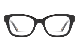 Shop Chloe Marcie Logo Rectangle Eyeglasses in Black online.