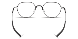 Shop ic! berlin Nori Unisex Panthos Eyeglasses in Matte Black online.