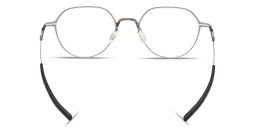 Shop ic! berlin Nori Unisex Panthos Eyeglasses in Shiny Graphite online.