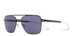 Shop MYKITA Bernie Unisex Aviator Sunglasses in Navy & Black online.