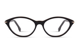 Shop FENDI Selleria Cat-Eye Eyeglasses in Black online.