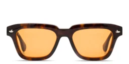 Shop SESTINI Quattro Unisex Square Sunglasses in Havana online.