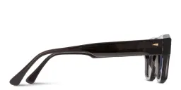 Shop AHLEM Rivoli Rectangle Sunglasses in Dark Light online.