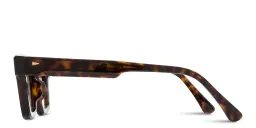 Shop AHLEM Limited Edition Boétie Rectangle Sunglasses in Dark Tortoise online.