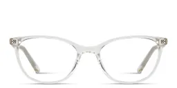 Shop EYE'M Logo Kids Cat-Eye Eyeglasses in Clear online.