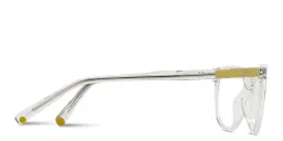Shop EYE'M Logo Kids Cat-Eye Eyeglasses in Clear online.