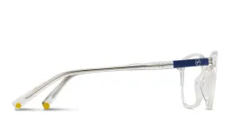 Shop EYE'M Logo Kids Round Eyeglasses in Clear online.