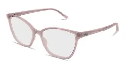Shop GUCCI GG Cat-Eye Eyeglasses in Transparent Pink online.