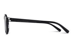 Shop MYKITA Sawyer Round Sunglasses in Black online.