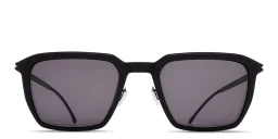 Shop MYKITA Embers Square Sunglasses in Black online.