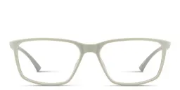 Shop SPIN ON8 Wide Square Eyeglasses in Grey online.