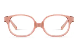 Shop SPIN ON8 Kids Round Eyeglasses in Transparent Brown online.