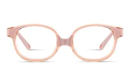 Shop SPIN ON8 Kids Round Eyeglasses in Transparent light brown online.