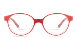 Shop SPIN ON8 Kids Panthos Eyeglasses in Transparent Red online.