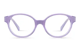 Shop SPIN ON8 Kids Panthos Eyeglasses in Transparent Purple online.
