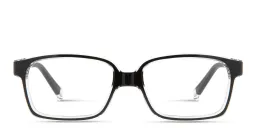 Shop SPIN ON8 Kids Rectangle Eyeglasses in Black online.