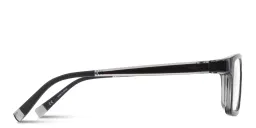 Shop SPIN ON8 Kids Rectangle Eyeglasses in Grey online.