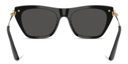 Shop Dolce & Gabbana DG Square Sunglasses in Black online.