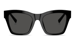 Shop Dolce & Gabbana DG Square Sunglasses in Black online.