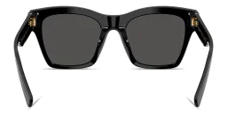 Shop Dolce & Gabbana DG Square Sunglasses in Black online.