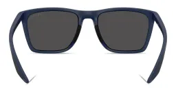 Shop Prada Linea Rossa Logo Signature Pillow Sunglasses in Matte Blue online.
