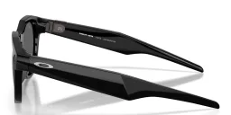 Shop Oakley Meta HSTN Limited Edition Unisex Round Sunglasses in Black online.