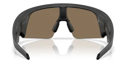 Shop Oakley Meta Vanguard Unisex Half-Rim Rectangle Sunglasses in Black online.