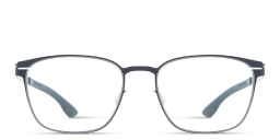 Shop ic! berlin Tilmann Unisex Square Eyeglasses in Gold online.