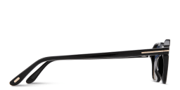Shop TOM FORD Joey Irregular Sunglasses in Black online.
