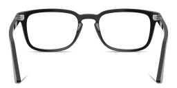 Shop PERSOL Arrow Unisex Pillow Eyeglasses in Black online.
