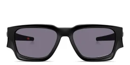 Shop Oakley Instagator Rectangle Sunglasses in Matte Black online.