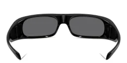 Shop Oakley Highland Unisex Rectangle Sunglasses in Black online.