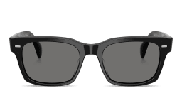 Shop OLIVER PEOPLES Ryce Sun Unisex Square Sunglasses in Black online.