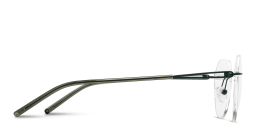 Shop MONOSTROM Rimless Panthos Eyeglasses in Olive online.