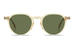 Shop DAVID BECKHAM Talisman Panthos Sunglasses in Transparent Yellow online.