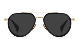 Shop DAVID BECKHAM Talisman Pilot Sunglasses in Gold Black online.