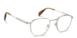 Shop DAVID BECKHAM Talisman Panthos Eyeglasses in Palladium online.