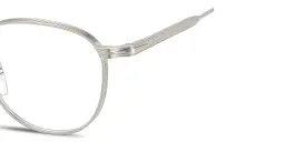 Shop DAVID BECKHAM Talisman Panthos Eyeglasses in Palladium online.